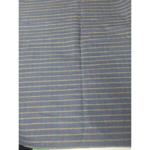 2 Yards 44  Wide Cotton Fabric Blue Plaid